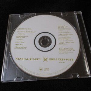 Mariah Carey Greatest Hits Music CD DISC 2 ONLY NO INSERTS OR ORIGINAL CASE